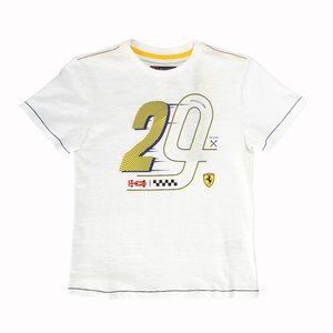 Scuderia Ferrari Kid "29 Race Slub OFF Track" Multi-Color Short Sleeve T-Shirt